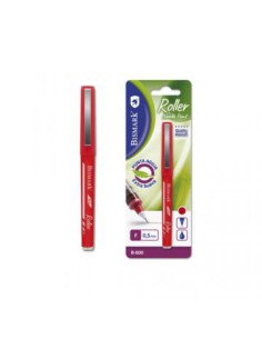 ROLLER PUNTA AGUJA B-600 0,5MM ROJO BISMARK 328007