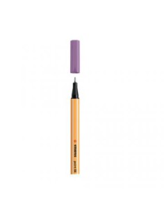 ROTULADOR PUNTA FINA POINT 88 0.4MM LILA GRISACEO STABILO 88/62