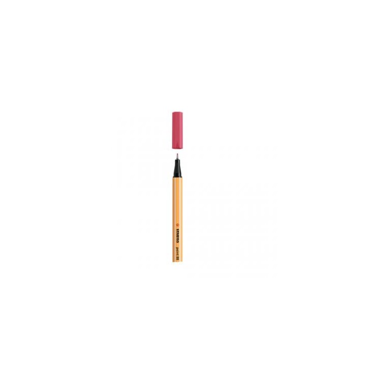 ROTULADOR PUNTA FINA POINT 88 0.4MM ROJO FRESA STABILO 88/49