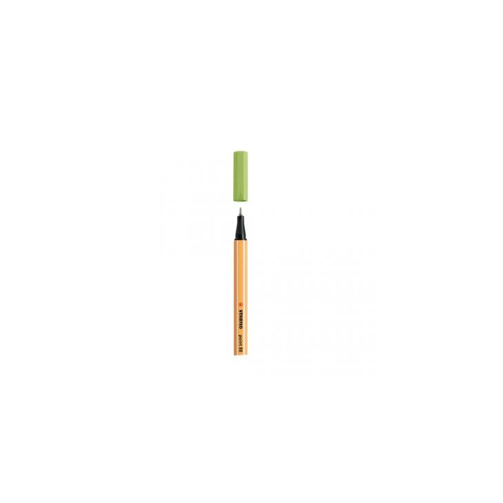 ROTULADOR PUNTA FINA POINT 88 0.4MM PISTACHO STABILO 88/34