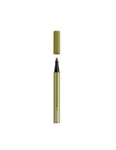 ROTULADOR PUNTA FIBRA MEDIA 1MM. PEN 68 VERDE BARRO STABILO 68/37