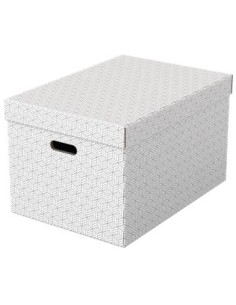 PACK 3 CAJAS BLANCAS 510X355X305MM ESSELTE 628286