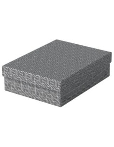 PACK 3 CAJAS GRISES 360X265X100MM ESSELTE 628285
