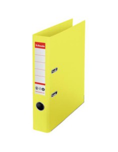 ARCHIVADOR CO2 NEUTRAL N1 A4 LOMO 50MM AMARILLO VIVIDA ESSELTE 627573