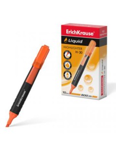 MARCADOR FLUORESCENTE LIQUID H-30 NARANJA ERICHKRAUSE 47976