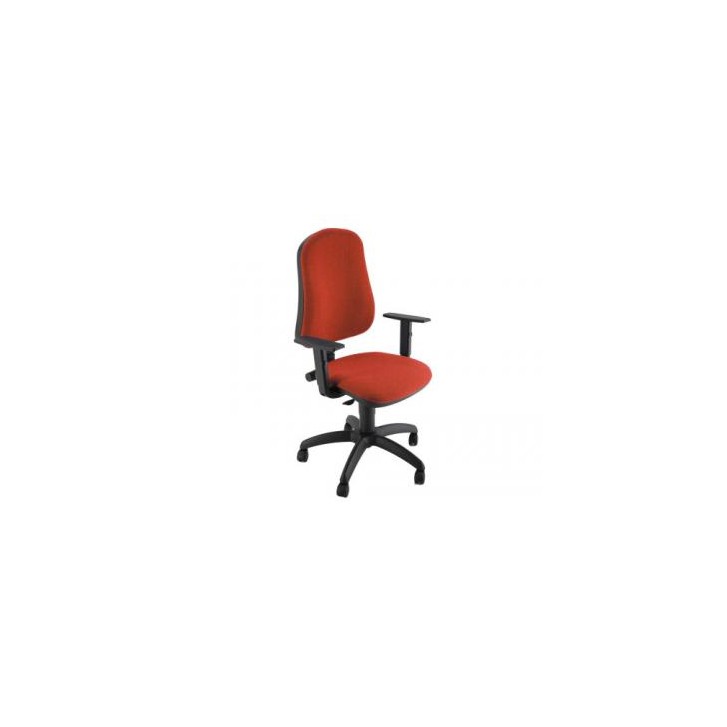 SILLA OPERATIVA VOLGA SIMPEL ROJA REPOSABRAZOS AJUSTABLES UNISIT SICP/BRF/ER