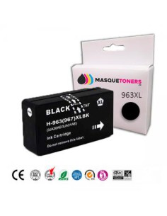 Compatible HP 963XL Negro Cartucho de Tinta 3JA30AE 3JA26AE