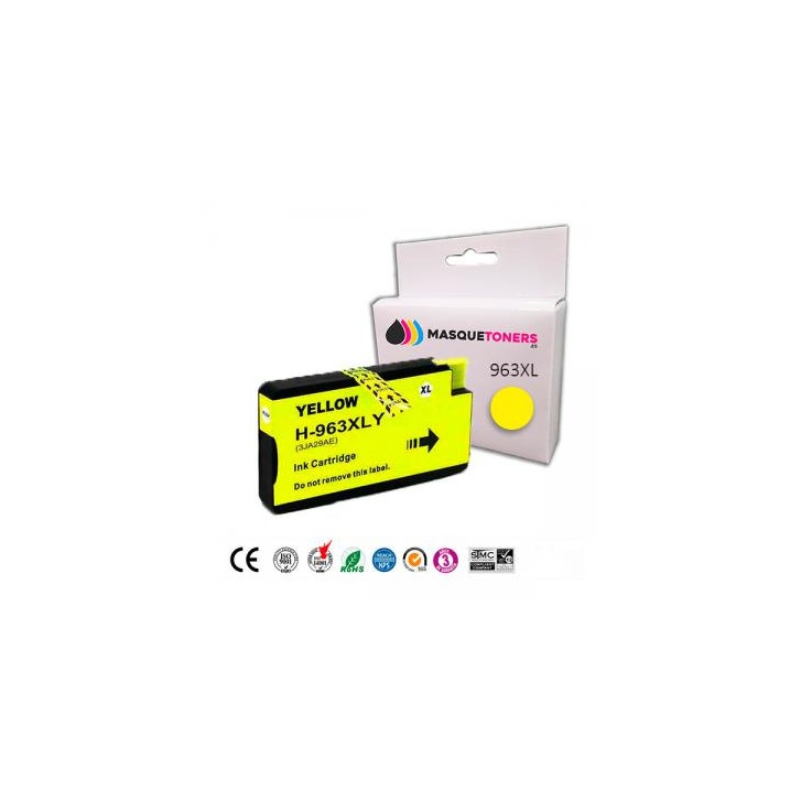 Compatible HP 963XL Amarillo Cartucho de Tinta 3JA29AE