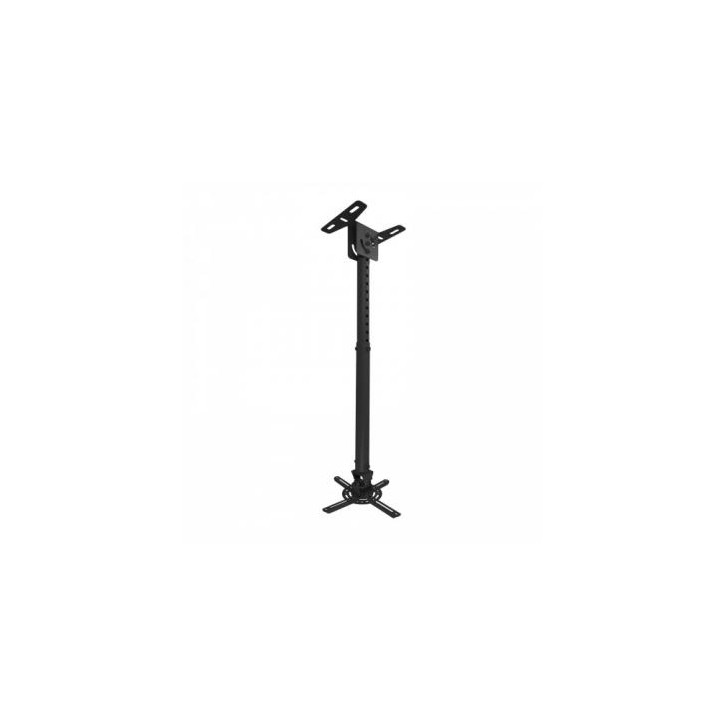 TooQ SOPORTE UNIVERSAL DE TECHO GIRATORIO 360º E INCLINABLE PARA PROYECTOR NEGRO