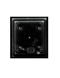 MOBOTIX SINGLE ON-WALL-HOUSING, BLACK (P/N:MX-OPT-BOX-1-EXT-ON-BL)
