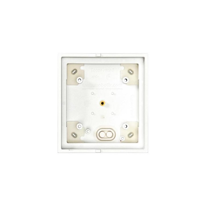 MOBOTIX SINGLE ON-WALL-HOUSING, WHITE (P/N:MX-OPT-BOX-1-EXT-ON-PW)
