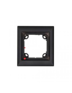 MOBOTIX SINGLE FRAME, BLACK (P/N:MX-OPT-FRAME-1-EXT-BL)