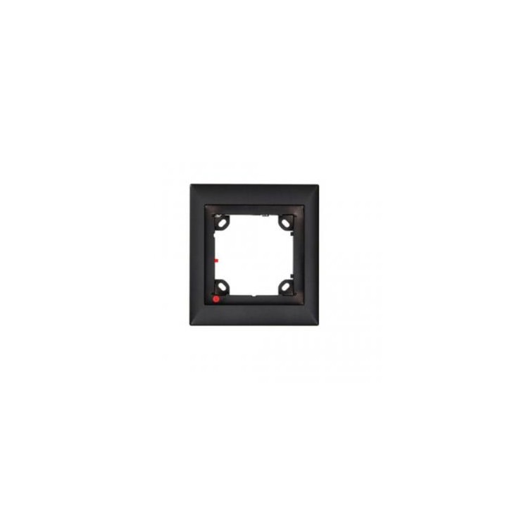MOBOTIX SINGLE FRAME, BLACK (P/N:MX-OPT-FRAME-1-EXT-BL)