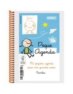 AGENDA ESCOLAR 2022-2023 PEQUE 8º DIA PAGINA TAPA PERSONALIZABLE INGRAF 350984