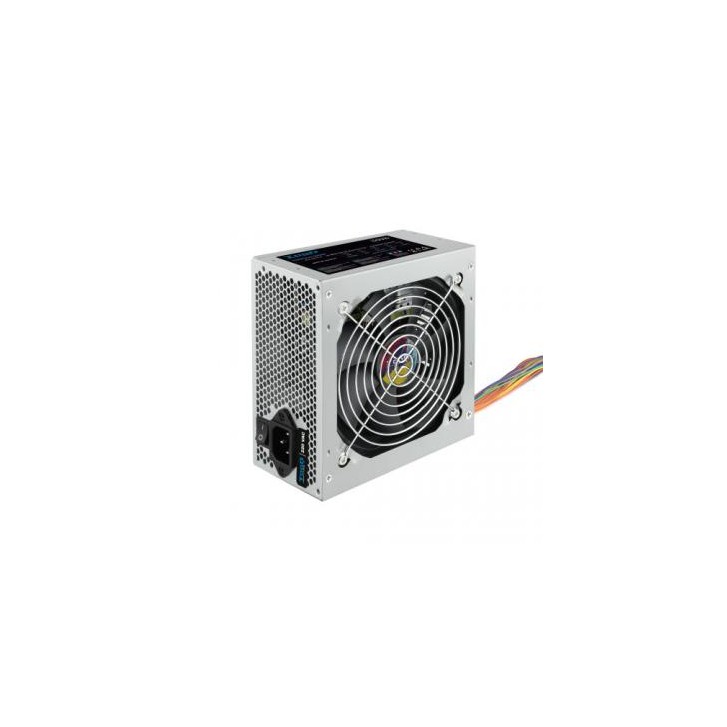 TooQ TQAPOLO-500SP unidad de fuente de alimentación 500 W 20+4 pin ATX ATX Plata