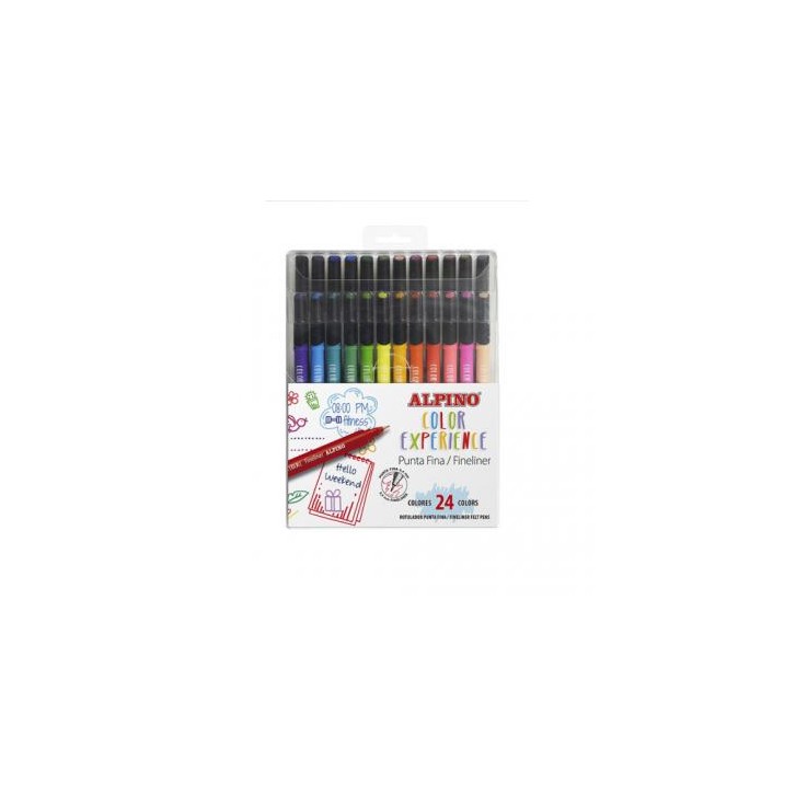 Alpino AR001039 rotulador Fino Multicolor 24 pieza(s)