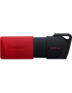 KINGSTON 128GB USB3.2 GEN1 DATATRAVELER EXODIA M (BLACK + RED)