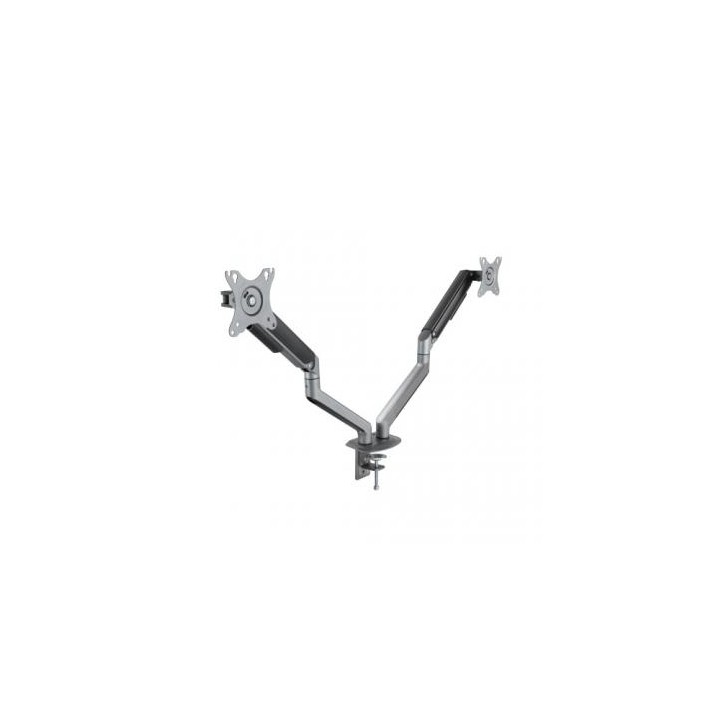 TooQ DB4132TNR-G soporte para monitor 81,3 cm (32") Abrazadera/Atornillado Negro