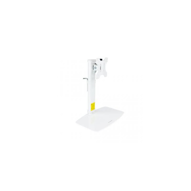 TooQ DB1127TN-W soporte para monitor 68,6 cm (27") Independiente Blanco