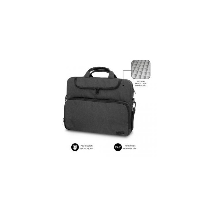 AIR PADDING LAPTOP BAG 15,6" DARK GREY