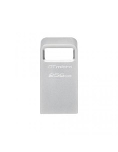 Kingston Technology DataTraveler Micro unidad flash USB 256 GB USB tipo A 3.2 Gen 1 (3.1 Gen 1) Plata