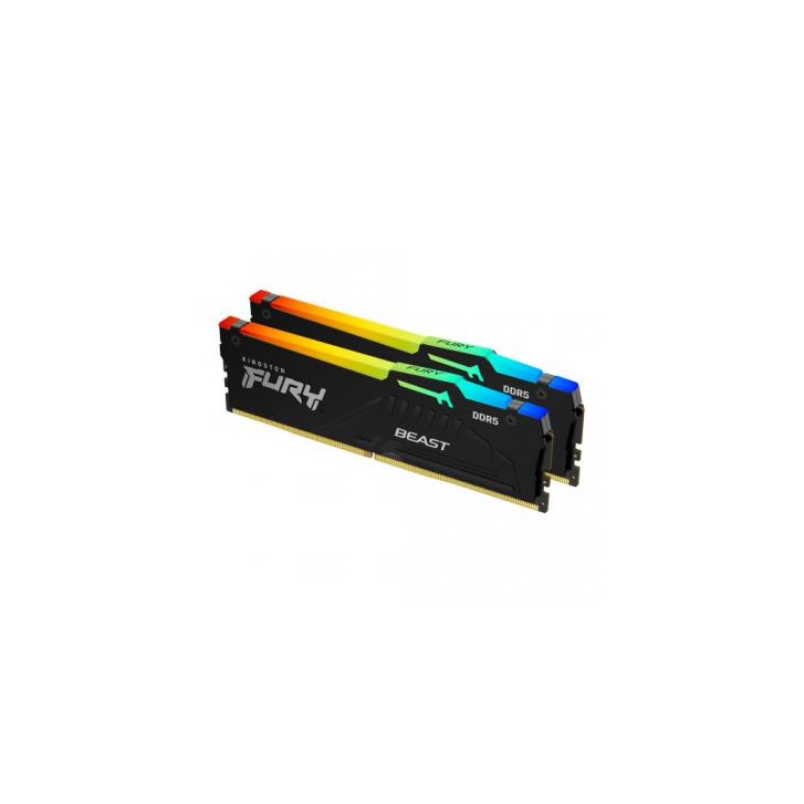 Kingston Technology FURY Beast RGB módulo de memoria 16 GB 2 x 8 GB DDR5 5600 MHz