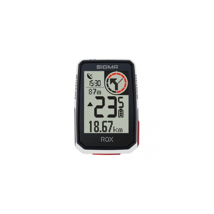 Sigma Sport 01051 ordenador para bicicleta 5,08 cm (2") Ciclocomputador inalámbrico Negro, Blanco