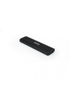 TooQ Shura Caja externa para unidad de estado sólido (SSD) Negro M.2