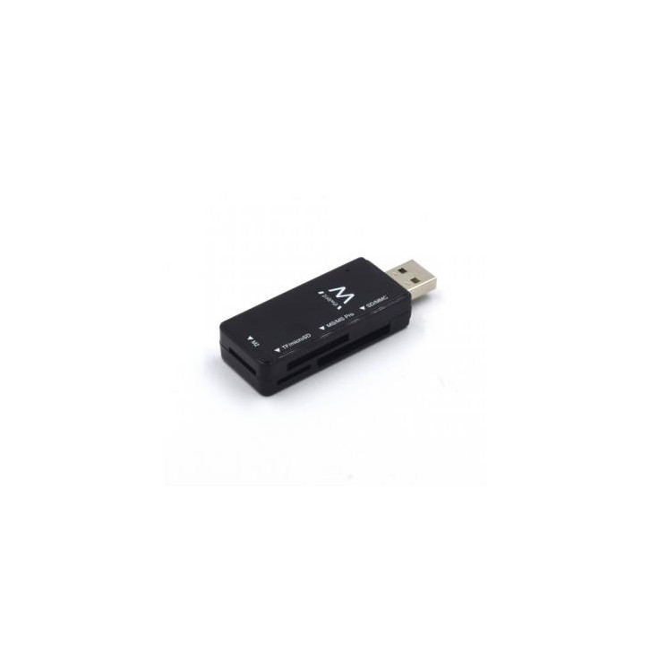 Ewent EW1049 lector de tarjeta USB 2.0 Negro