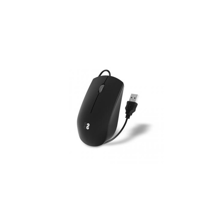 SUBBLIM Ratón Business Silencioso con cable USB 1200 DPI