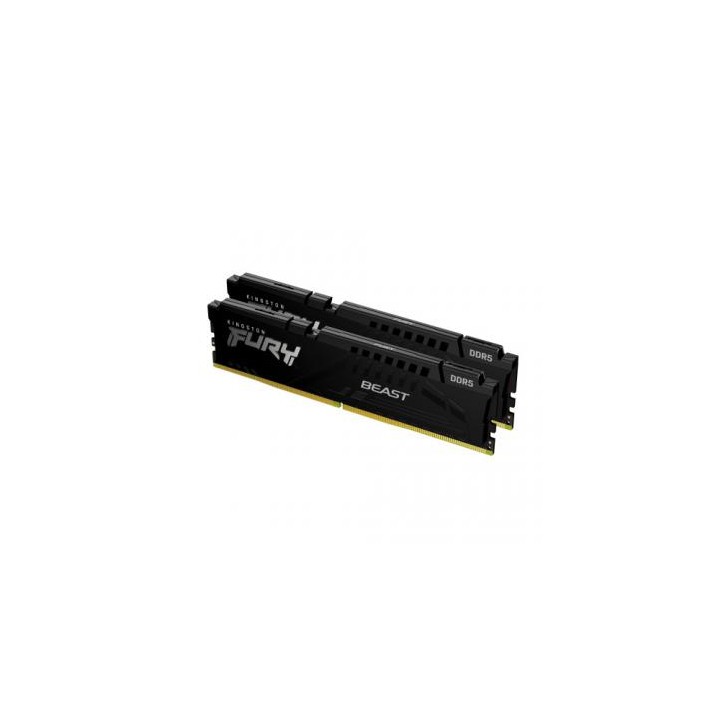 MEMORIA KINGSTON FURY BEAST BLACK DDR5 32GB KIT2 5600MT/S CL36 KF556C36BBEK2-32