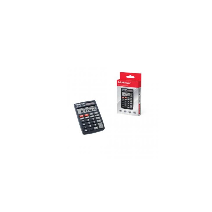 CALCULADORA DE BOLSILLO PC-101 8DIGITOS ERICH KRAUSE 40101