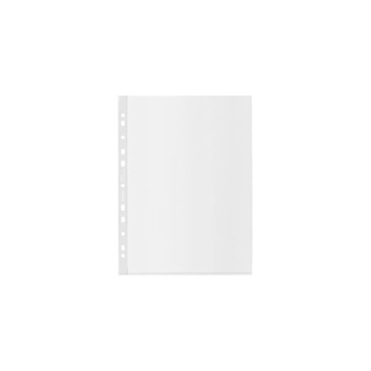 CAJA 50 FUNDAS POLIPROPILENO MULTITALADRO REFORZADA PIEL NARANJA A4 RECYCLE 100 MICRAS ESSELTE 627501