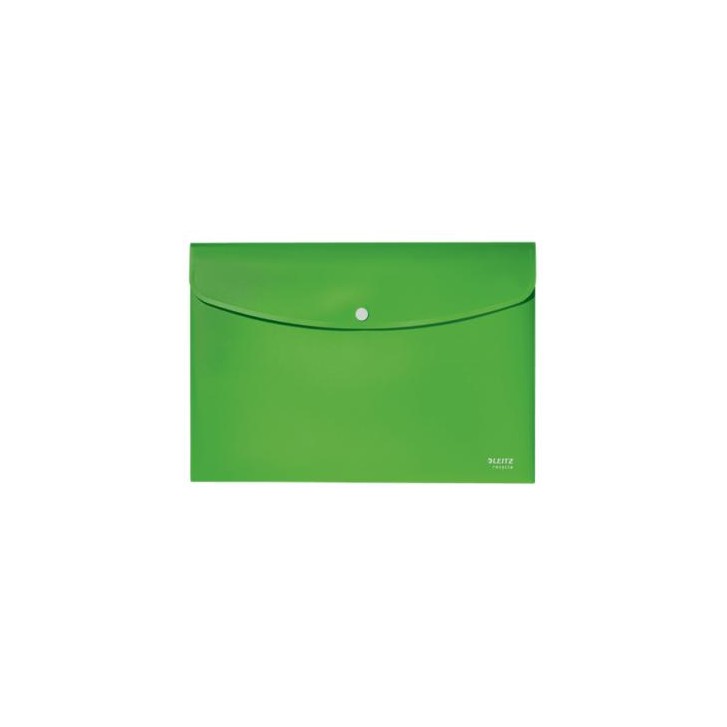 SOBRES POLIPROPILENO OPACO A4 CON BROCHE BOTON RECYCLE VERDE LEITZ 46780055