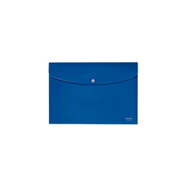 SOBRES POLIPROPILENO OPACO A4 CON BROCHE BOTON RECYCLE AZUL LEITZ 46780035