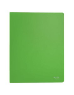 CARPETA POLIPROPILENO CON 40 FUNDAS A4 RECYCLE VERDE LEITZ 46770055