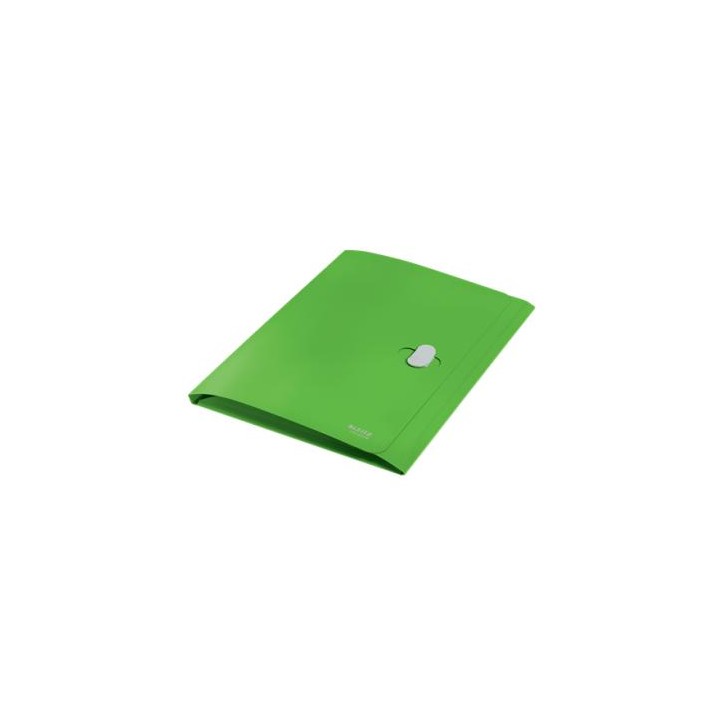 CARPETA POLIPROPILENO 3 SOLAPAS Y CIERRE BROCHE GIRATORIO A4 RECYCLE VERDE LEITZ 46220055