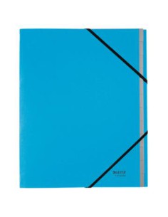CARPETA CLASIFICADORA DE CARTON 12 POSICIONES A4 RECYCLE 100% AZUL LEITZ 39150035