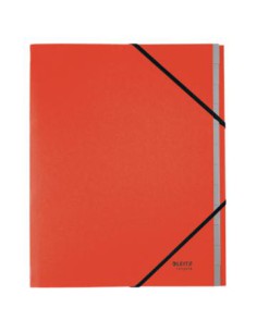 CARPETA CLASIFICADORA DE CARTON 12 POSICIONES A4 RECYCLE 100% ROJO LEITZ 39150025