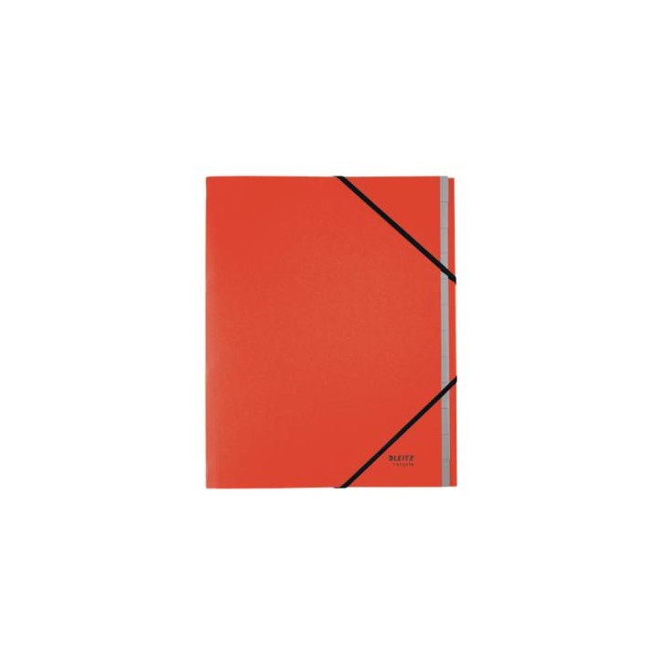 CARPETA CLASIFICADORA DE CARTON 12 POSICIONES A4 RECYCLE 100% ROJO LEITZ 39150025