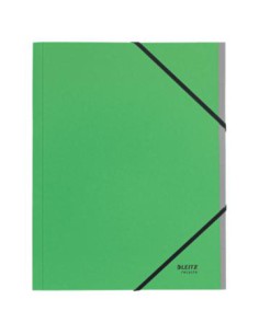 CARPETA CLASIFICADORA DE CARTON 6 POSICIONES A4 RECYCLE 100% VERDE LEITZ 39140055