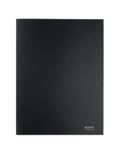 CARPETA CARTON 3 SOLAPAS A4 RECYCLE 100% NEGRO LEITZ 39060095