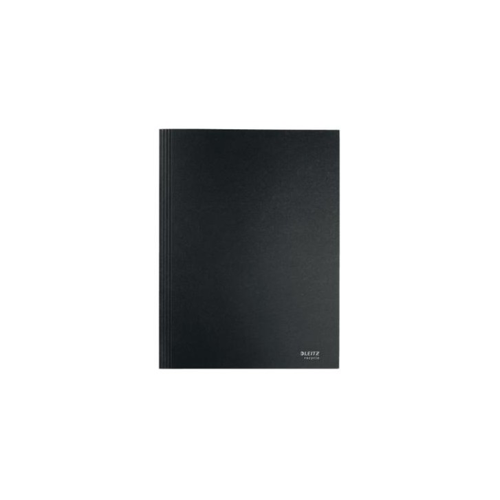 CARPETA CARTON 3 SOLAPAS A4 RECYCLE 100% NEGRO LEITZ 39060095