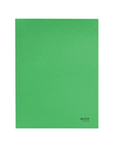 CARPETA CARTON 3 SOLAPAS A4 RECYCLE 100% VERDE LEITZ 39060055