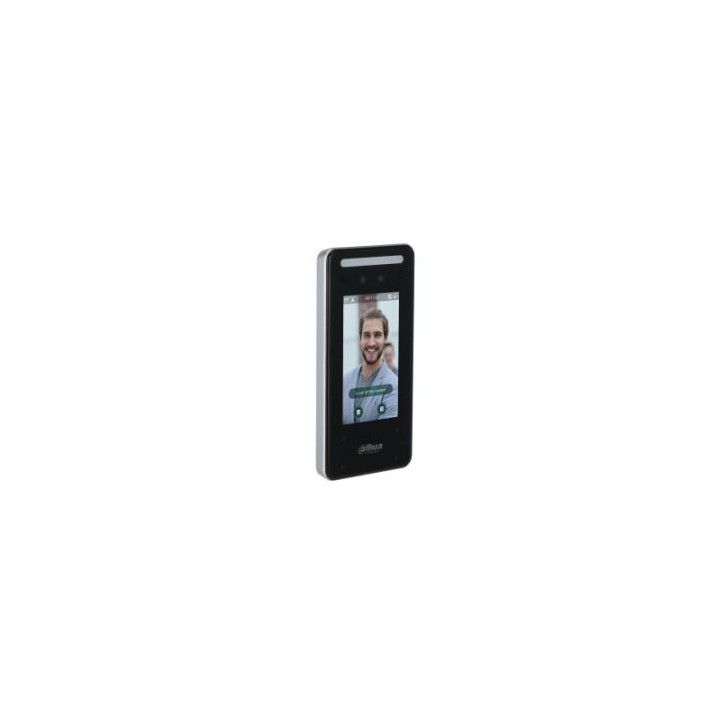 (DHI-ASI6213J-MW) DAHUA LECTOR DE CONTROL DE ACCESO INTEGRADO TÁCTIL RECONOCIMIENTO FACIAL+CONTRASEÑA+TARJETA+HUELLA, PANTALLA L