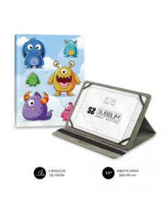 FUNDA TABLET UNIVERSAL TRENDY CASE MONSTERS 11"