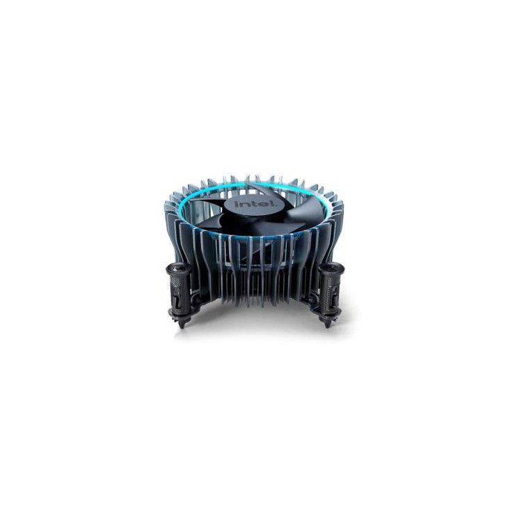 Intel Laminar RM1 Procesador Ventilador Negro, Azul