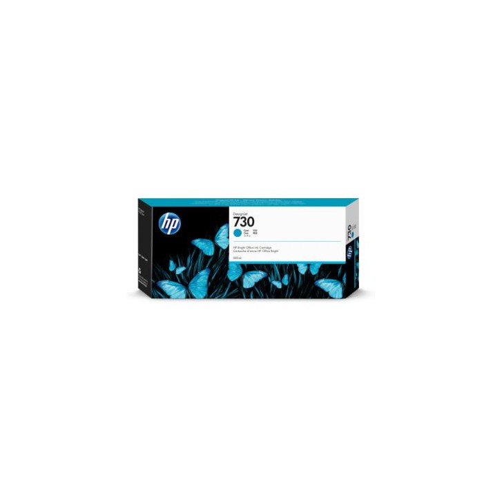 HP Cartucho de tinta DesignJet 730 cian de 300 ml