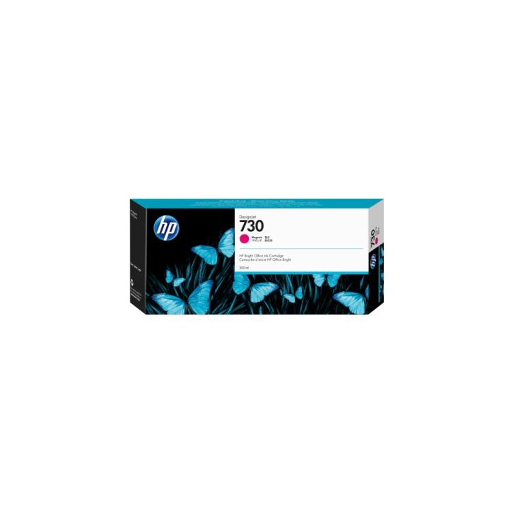 HP Cartucho de tinta DesignJet 730 magenta de 300 ml