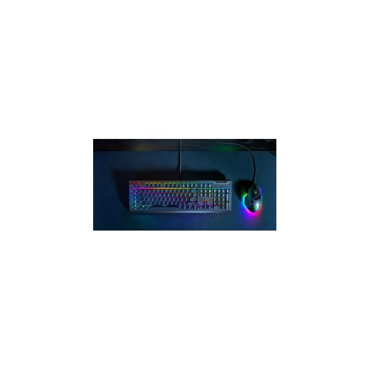 TECLADO RAZER BLACKWIDOW V4 X YELLOW SWITCH (ESPAÑOL) (RZ03-04702800-R311)